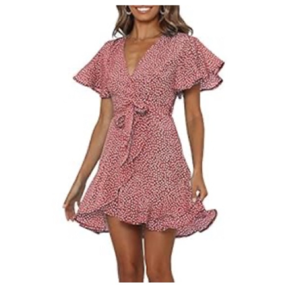 Women’s Flowy Wrap Dress